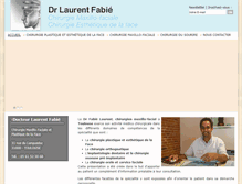 Tablet Screenshot of laurent-fabie.com